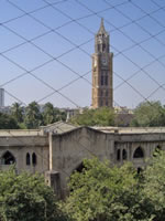 A view of Rajabai Tower